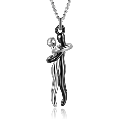 Collar Pareja Abrazo